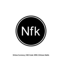 Eritrea Currency Symbol, Eritrean Nafka Icon, ERN Sign. Vector Illustration