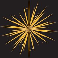 Fireworks icon vector