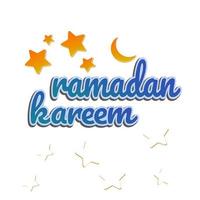 Unique background with the theme of Ramadan vector