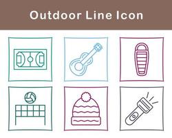 Outdoor Vector Icon Set