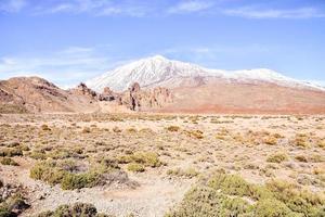 Scenic mountain landscape photo