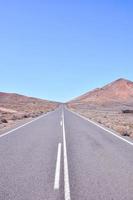 Road in the countryside photo