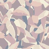 Vector leaf layers illustration seamless repeat pattern