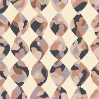 Vector abstract geometric multi color illustration seamless repeat pattern