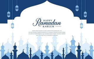 Vector graphic of ramadan kareem background, suitable for banners, greeting cards, flyers, invitations, poster designs.