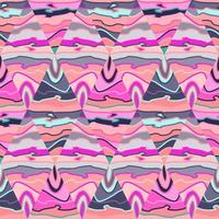 Creative mosaic seamless background pattern. Abstract geometric backdrop. vector