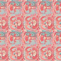 Creative camouflage geometric ornament. Abstract camo seamless background pattern. vector