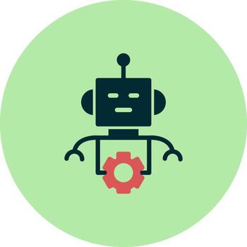 Robot vector icon