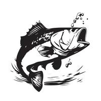 salmón bajo pescado icono aislado en blanco antecedentes. logo diseño elemento, etiqueta, emblema, marca, marca marca vector ilustración