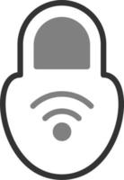 Smart Lock vector icon