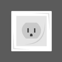 Socket vector illustration for graphic design and decorative element