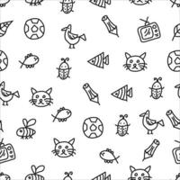 Pattern Design. seamless. Vector seamless pattern. Geometric Pattern Design. Doodles arts seamless pattern