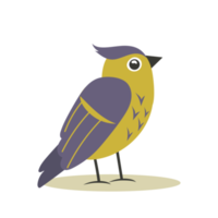 illustration d'oiseau mignon png