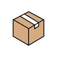 ilustración vector gráfico de caja icono