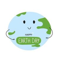 Earth Day. International Mother Earth Day. Ecological problems and environmental protection. Caring for nature. vector