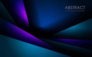 Abstract green, purple, blue overlap on black blank space with text design modern luxury futuristic technology background vector illustration.