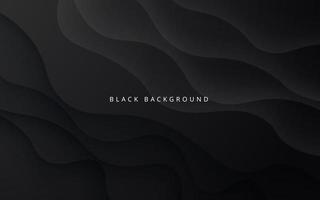 abstract black soft diagonal shape light and shadow wavy background. eps10 vector