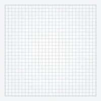 Grid paper white background blue line vector