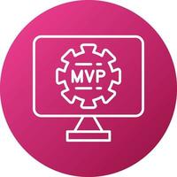 Mvp Icon Style vector