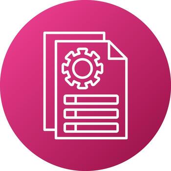 Documentation Icon Style vector