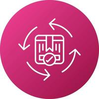 Continuous Delivery Icon Style vector