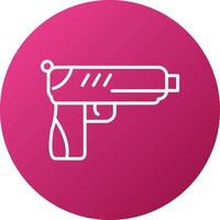 Firearm Icon Style vector