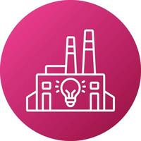 Light Pollution Icon Style vector