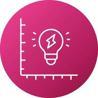 Luminous Efficacy Icon Style vector