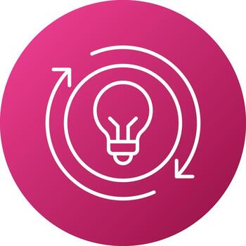 ligero uso eficiencia icono estilo vector