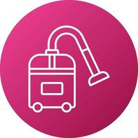 Vacuum Cleaner Icon Style vector