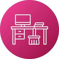 Office Cleaning Icon Style vector