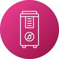 Dehumidifier Icon Style vector