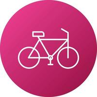 bicicleta juguete icono estilo vector