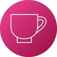 Coffee Cups Icon Style vector