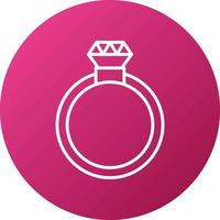 Rings Icon Style vector