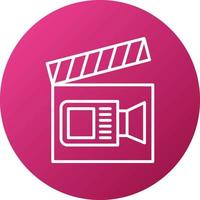 Documentary Icon Style vector