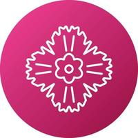 Dianthus Icon Style vector