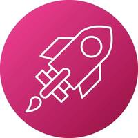 Launch Icon Style vector