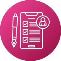 Privacy Impact Assessment Icon Style vector