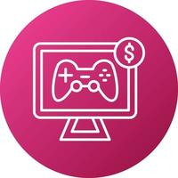 Game Sales Icon Style vector