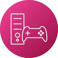 PC Game Icon Style vector