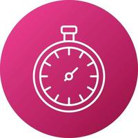 Stopwatch Icon Style vector