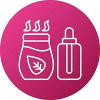 Aromatherapy Icon Style vector