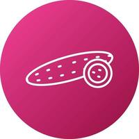 Cucumber Icon Style vector