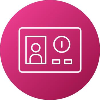 Intercom Icon Style vector