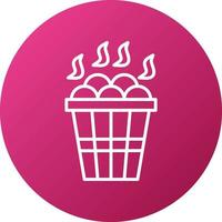 Sauna Icon Style vector