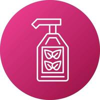 Body Massage Oil Icon Style vector