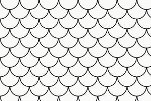 abstract big mermaid scale on white background pattern design for wallpaper, paper. vector