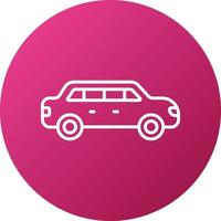 Limousine Icon Style vector