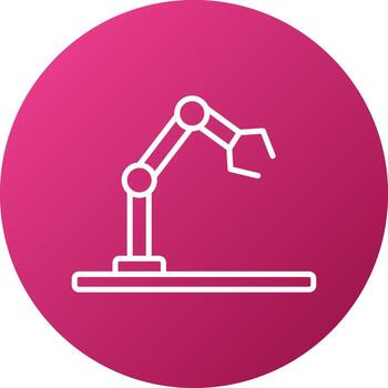 Autonomous Robotics Icon Style vector